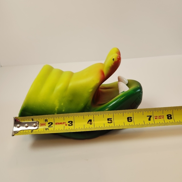Vintage 90s Cobra Snake Hand Puppet 1990s Fangs Halloween Decor Novelty Toys - Picture 7 of 8